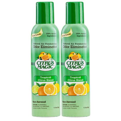 Banish unpleasant odors with the magic of Citrus Air Freshener.